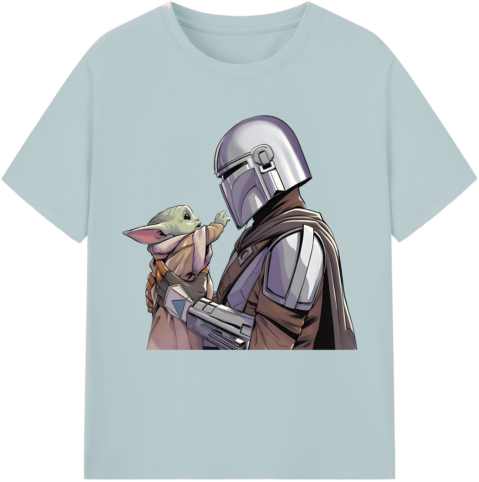 （画像用） スター・ウォーズ Star Wars 綿100％半袖Tシャツ（フロントプリント）